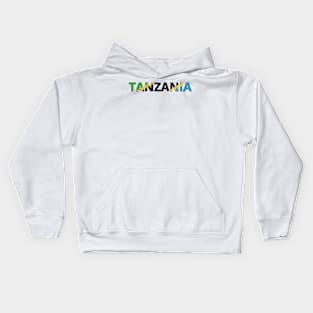 Drapeau  Tanzania Kids Hoodie